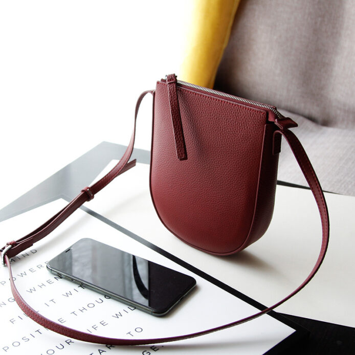 Leather Crossbody Pouch