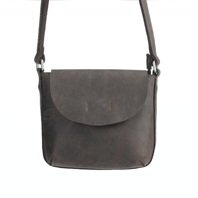 Vintage Leather Crossbody Bag