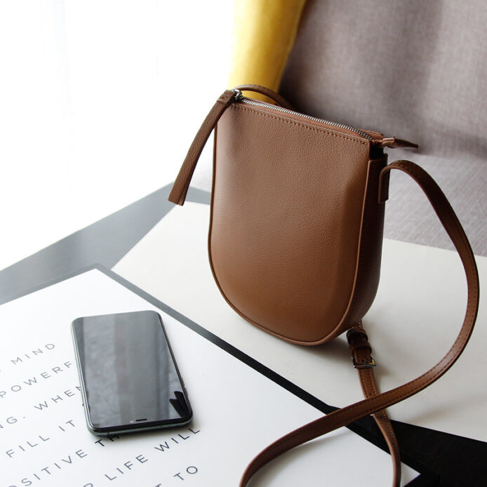 Leather Crossbody Pouch