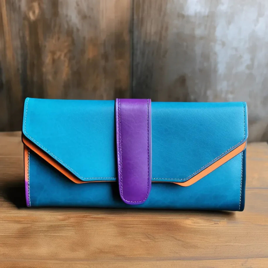 Women's Wallet with Checkbook Holder