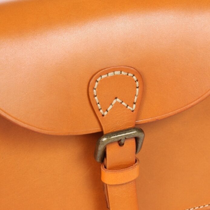 Full-grain Leather Crossbody Bag