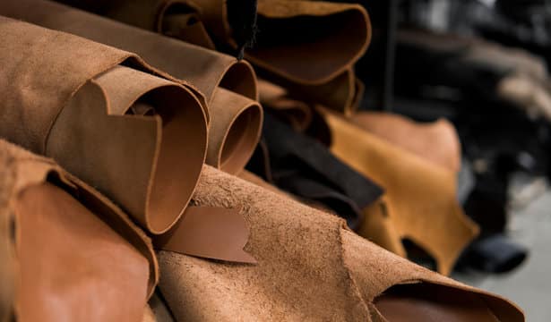 types of leather