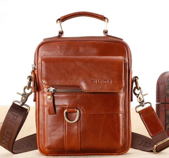 Vertical Crossbody ipad Bag