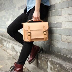 Hand Made Leather Messenger Bag