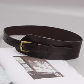 Wide Leather Belt For Women