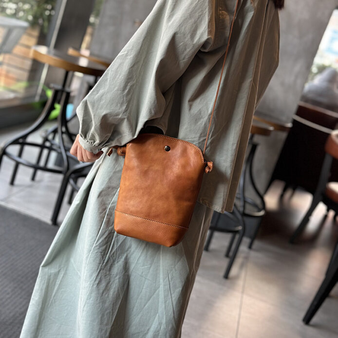 Soft Leather Shoulder Bag