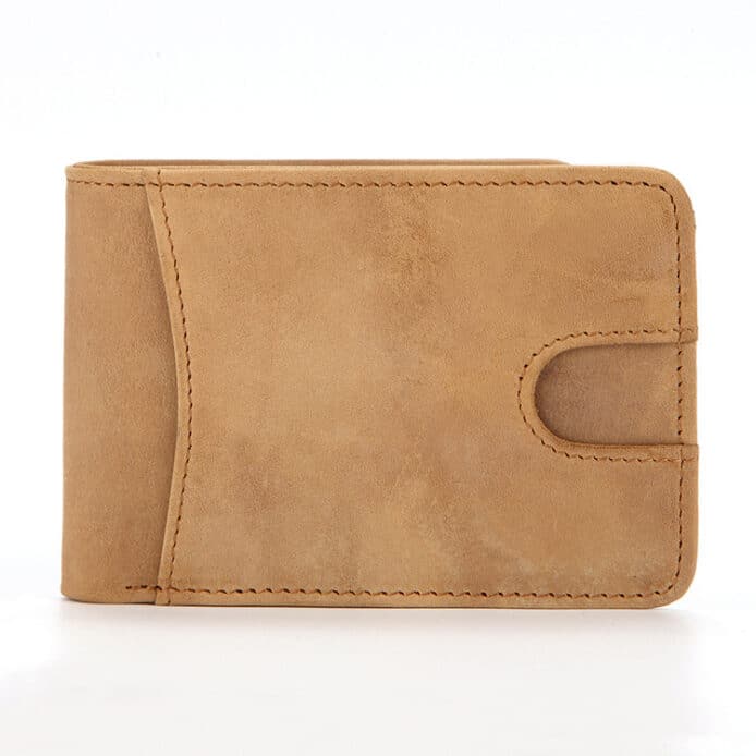 Men's Leather Wallet With RFID Protection