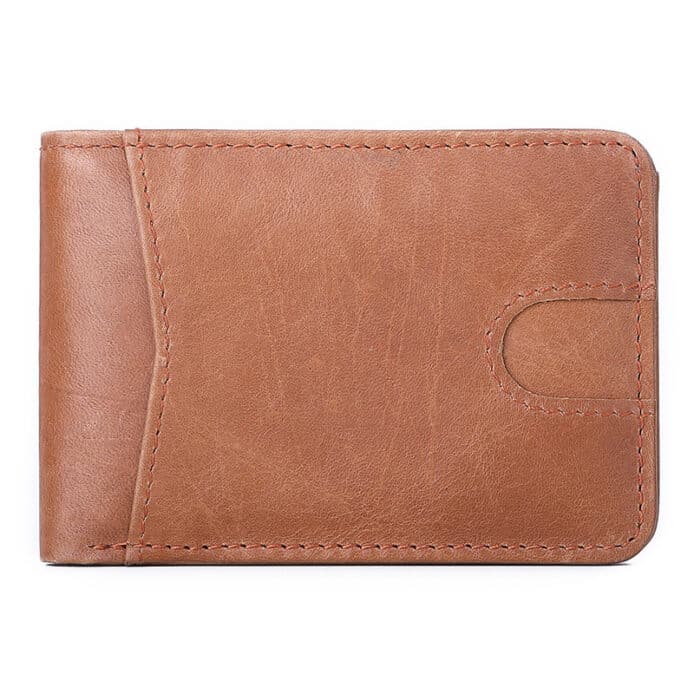 Men's Leather Wallet With RFID Protection