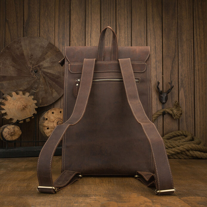 Vertical Crossbody Laptop Bag