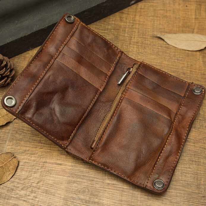 Hand Made Leather Card Holder