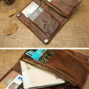 Hand Made Leather Card Holder