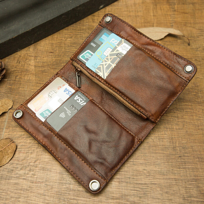 Hand Made Leather Card Holder