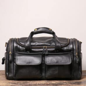 Nubuck Leather Hand Luggage