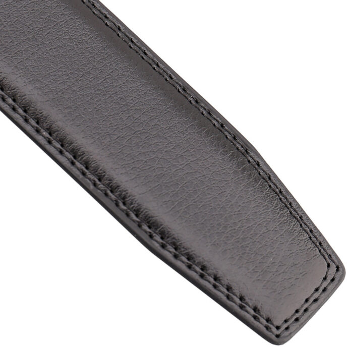 Styled Leather Men's Business Belt - Image 2